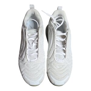 Nike Air Max 720 White Sneakers Size 8